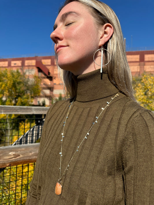 Pendulum Earrings - Gold Filled