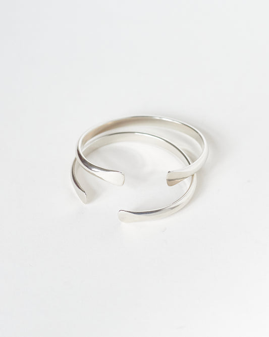 Solid Silver Bangle