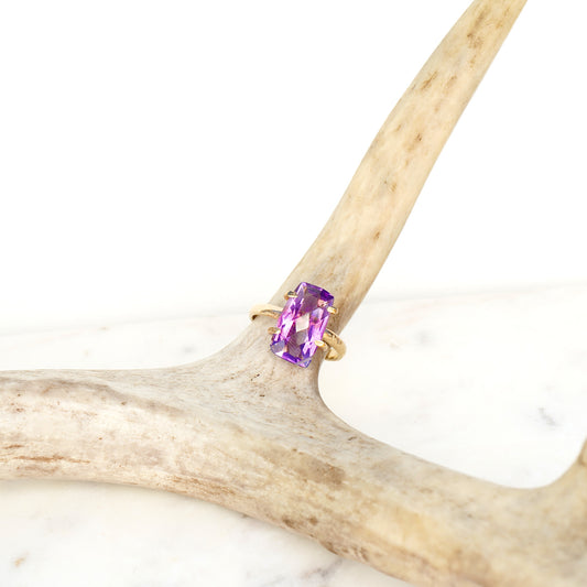 Amethyst Goddess Ring