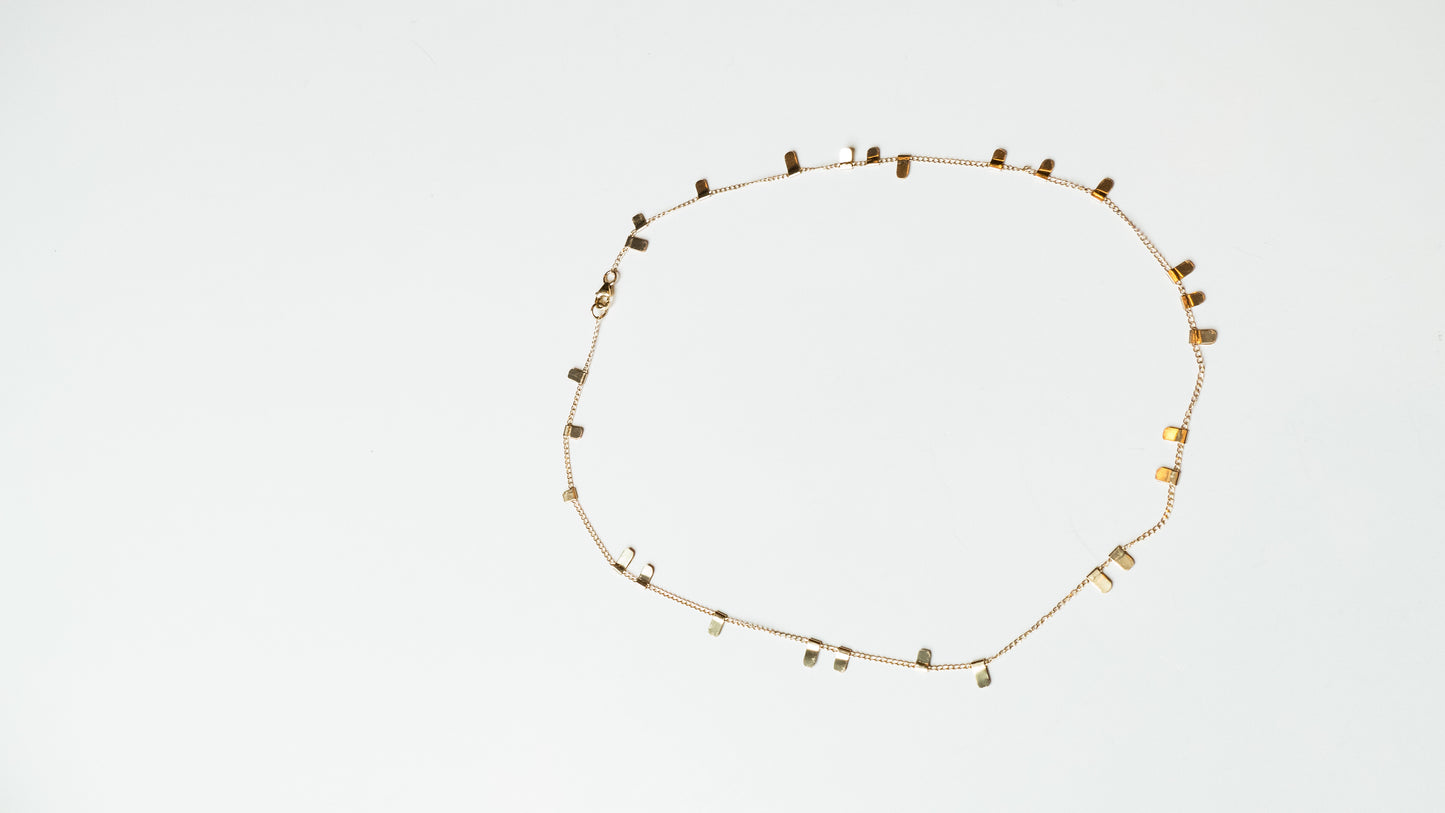 Starlight Short Necklace - Gold Filled