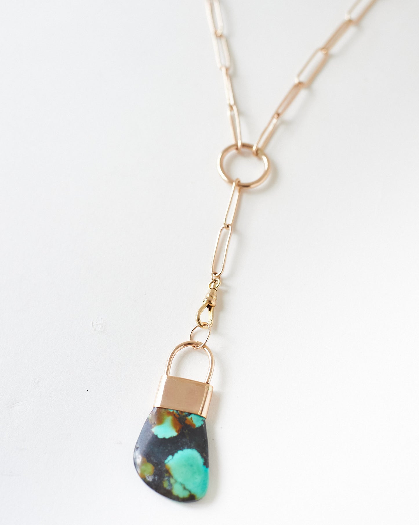Turquoise Gold Pendant