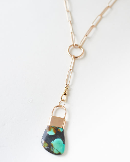 Turquoise Gold Pendant